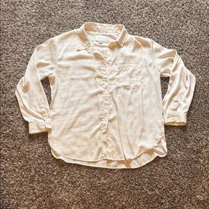 American eagle satin button down